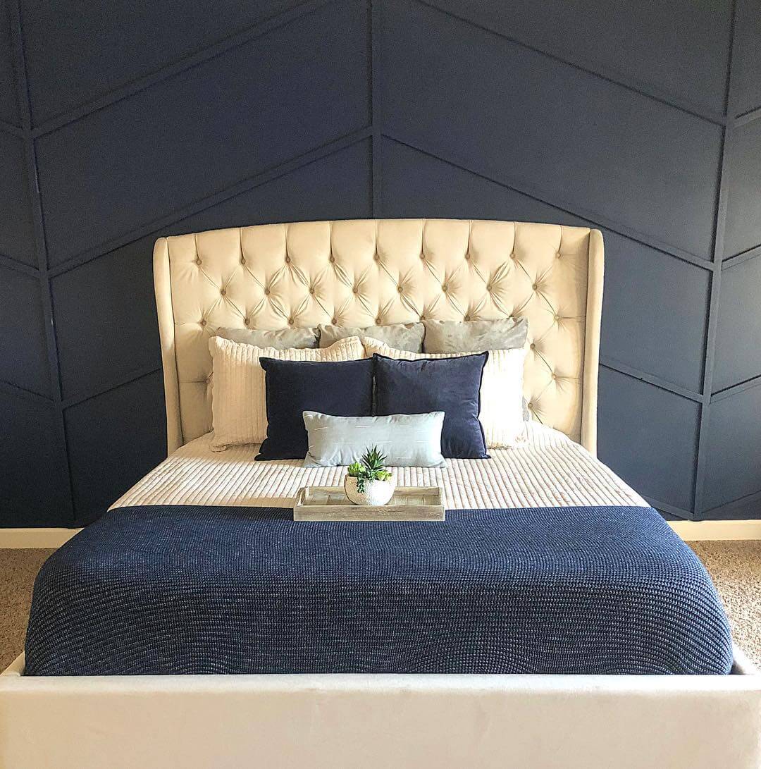 33 Navy Blue Bedroom Ideas That Redefine Elegance and Comfort - Evinco ...