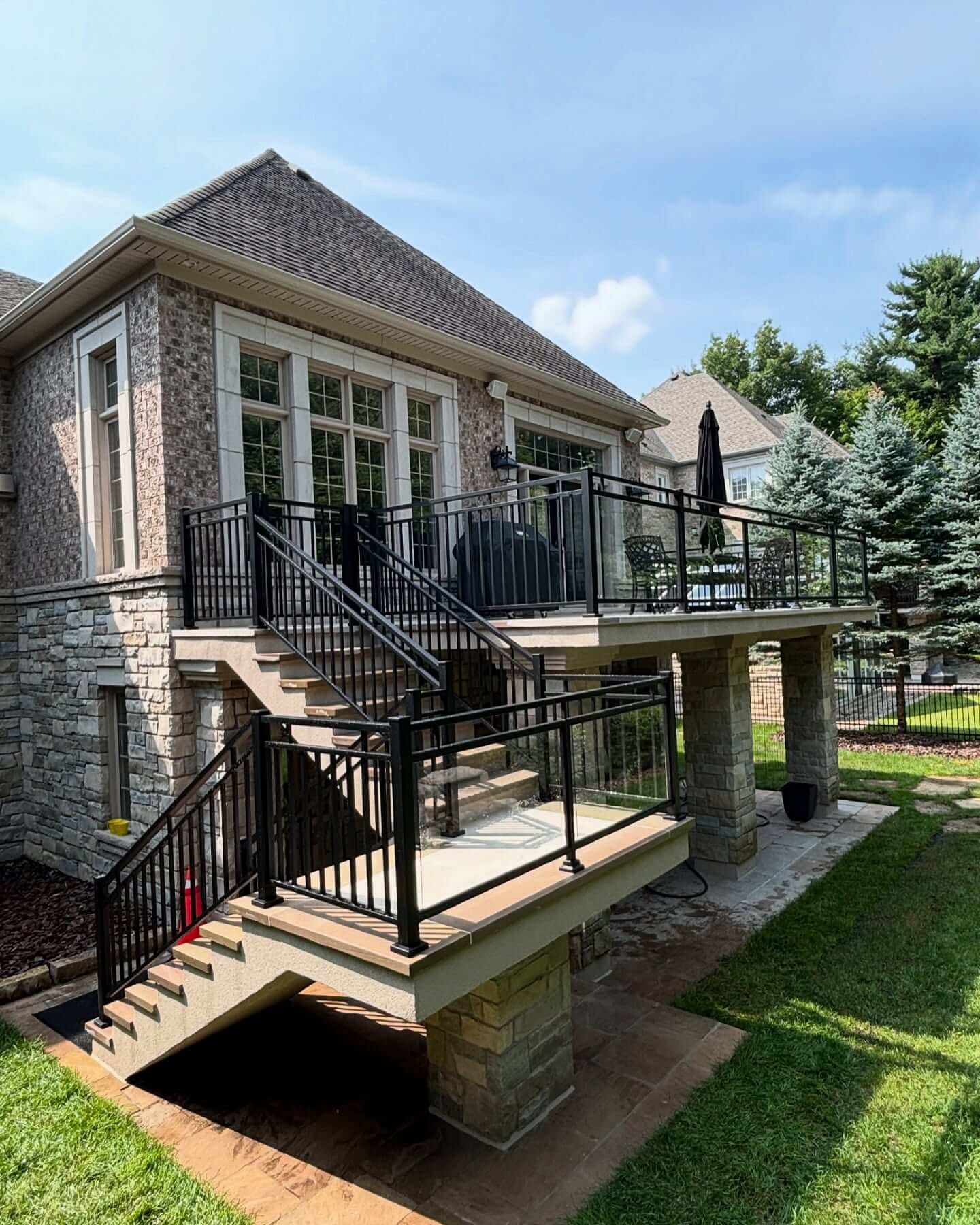Multicolor Railing 27 Stunning Porch Railing Ideas That Instantly Elevate Your Curb Appeal ...