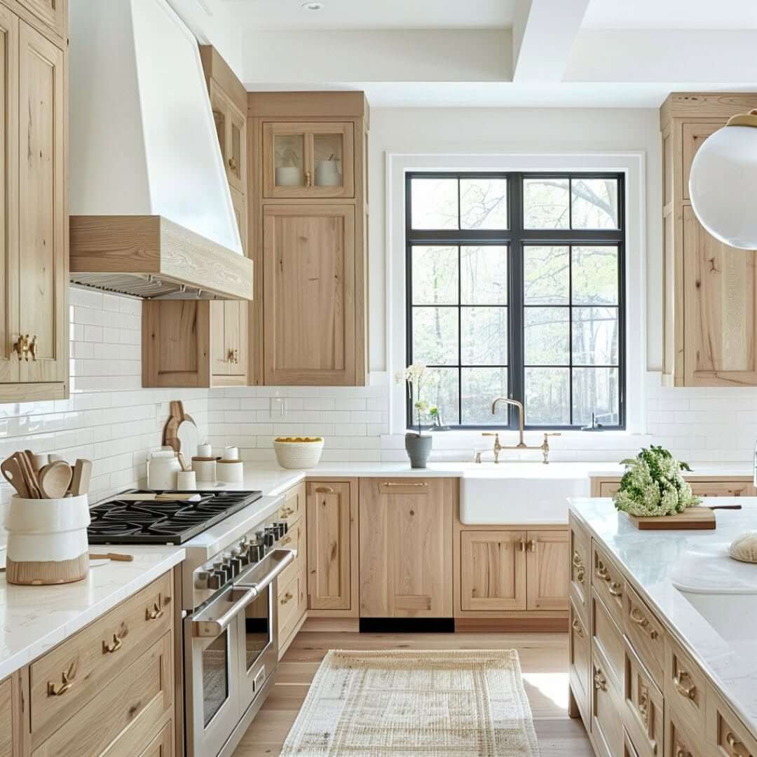 Stunning White Oak Kitchen Cabinets That Redefine Modern Elegance