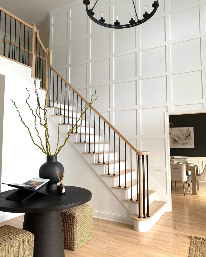 1. Sculpted Simplicity: A Fluted Pedestal Centerpiece