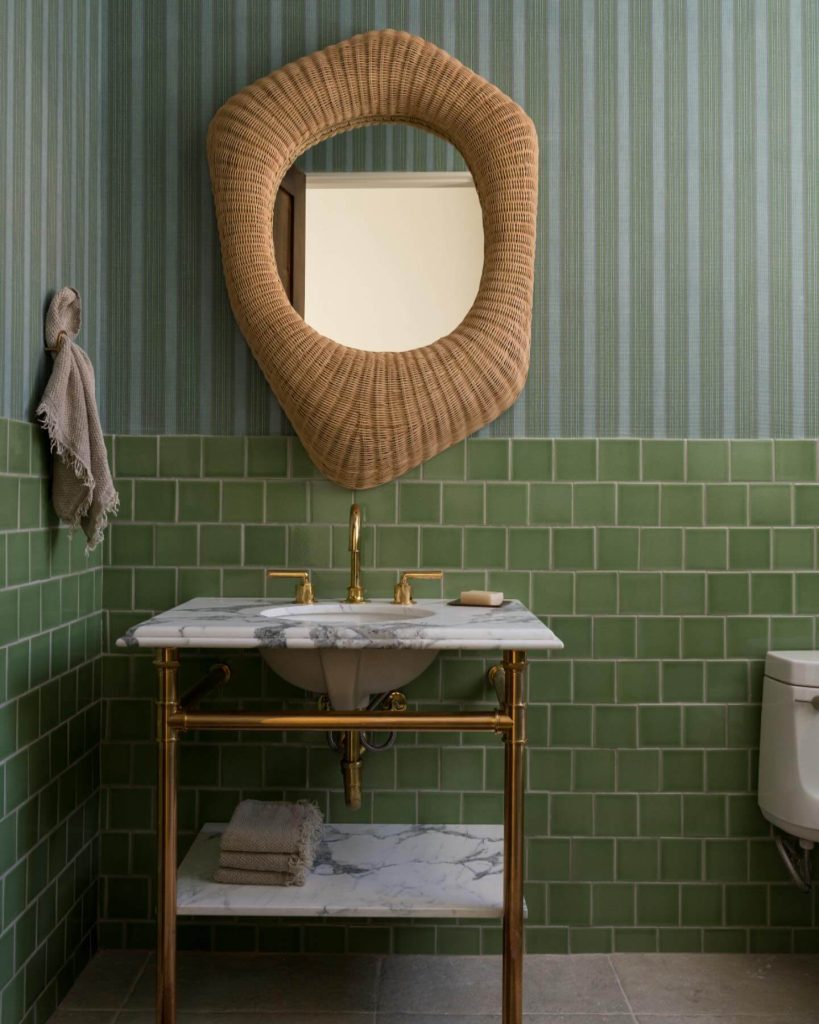 1. Organic Texture Meets Retro Charm
