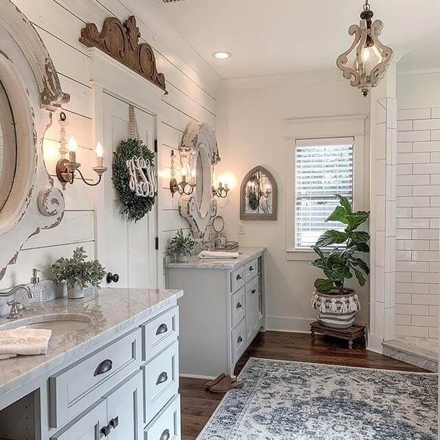 12. Turn Your Bathroom into a Rustic Retreat