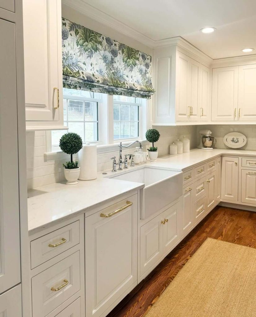 1. Classic Cottage Charm with a Botanical Twist
