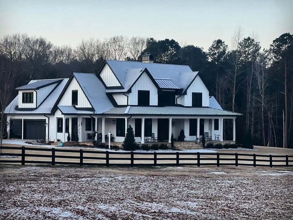 1. Modern Gables Meet Traditional Charm