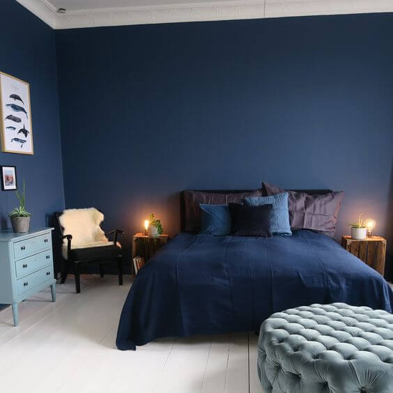 10. Futuristic Glam in a Geometric Blue Suite