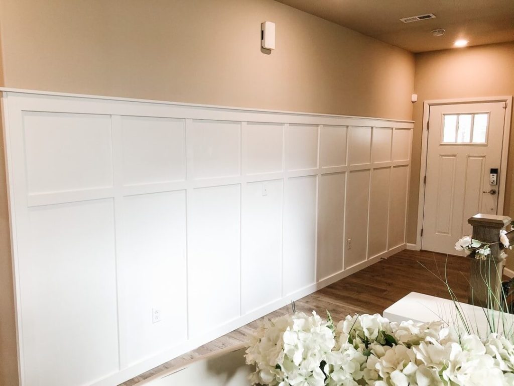 12. Board and Batten Paneling for Structured Simplicity