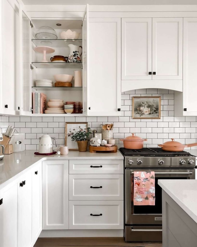 12. Charming Cottagecore with Vintage Accents