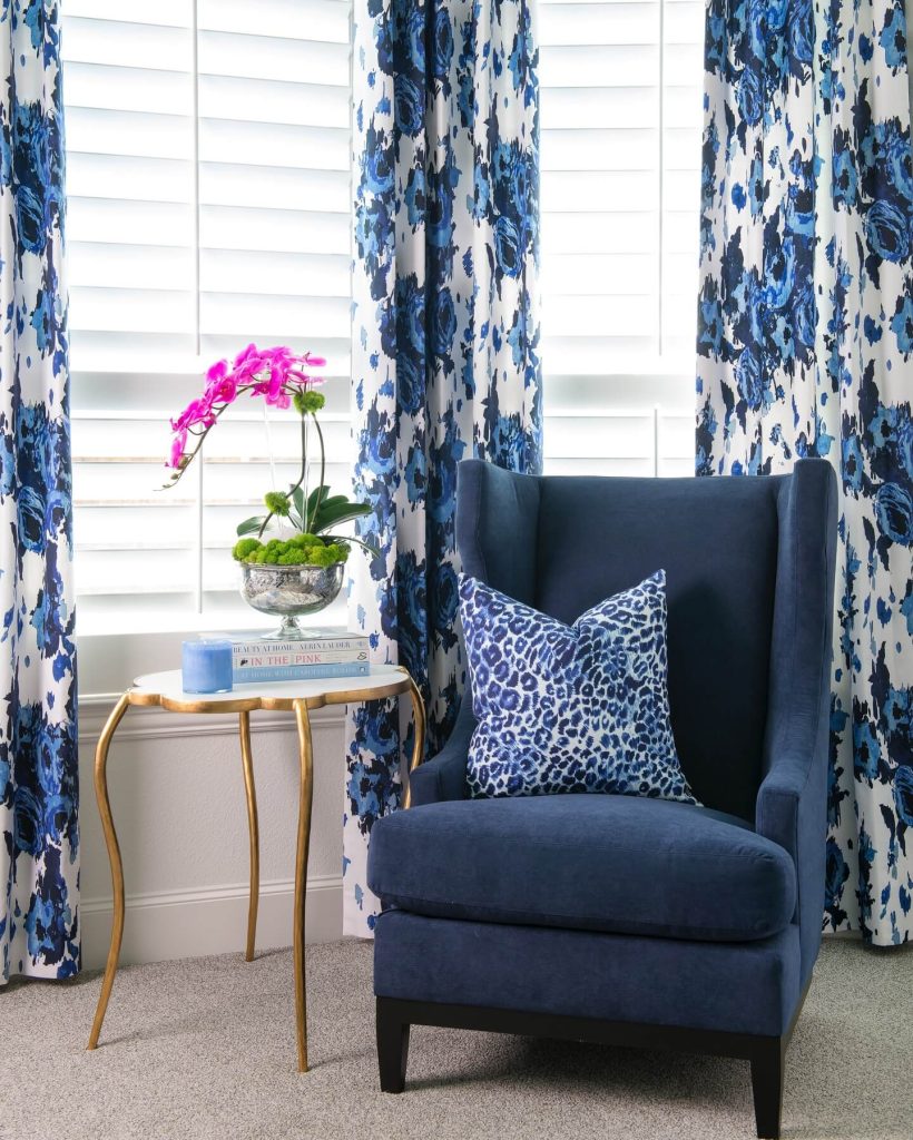 13. Floral Accents with a Pop of Personality