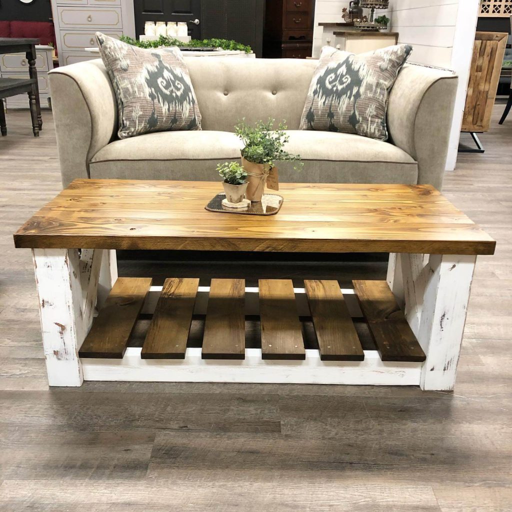 13. Rustic Charm with a Weathered Finish