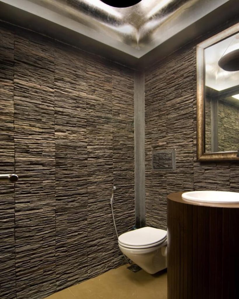 14. Urban Edge With Textured Stone Walls