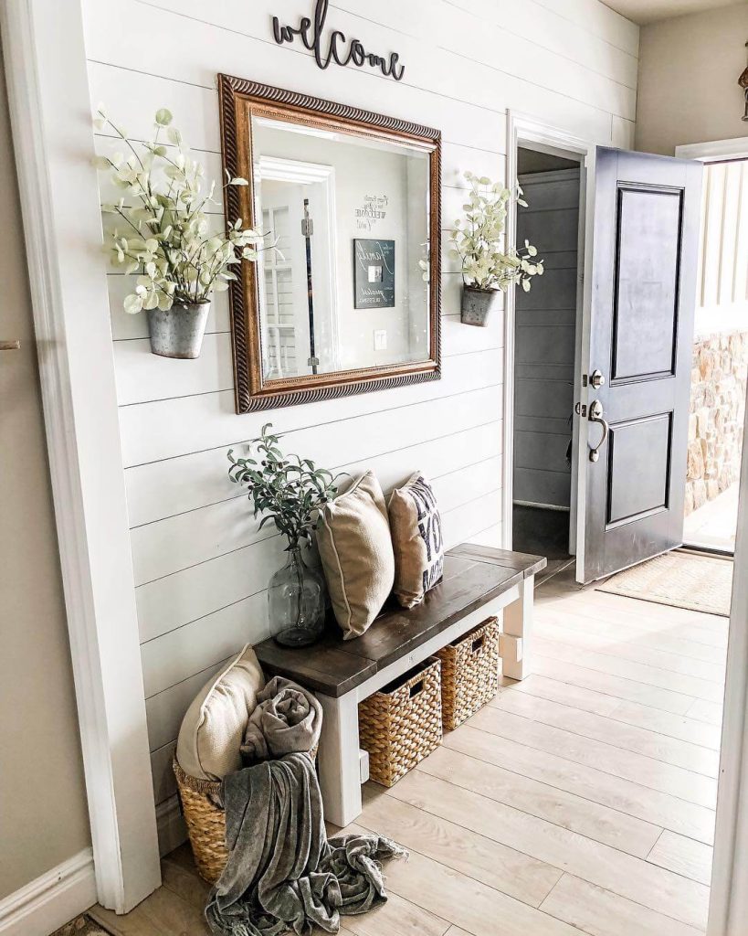 16. Warm Welcome with Layered Neutrals