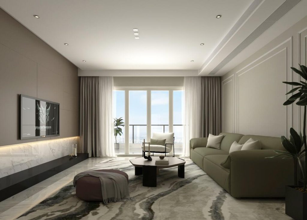 19. Streamlined Elegance With Panoramic Views