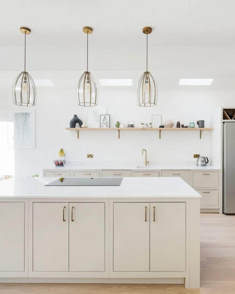 19. Artfully Minimal with Touches of Gold