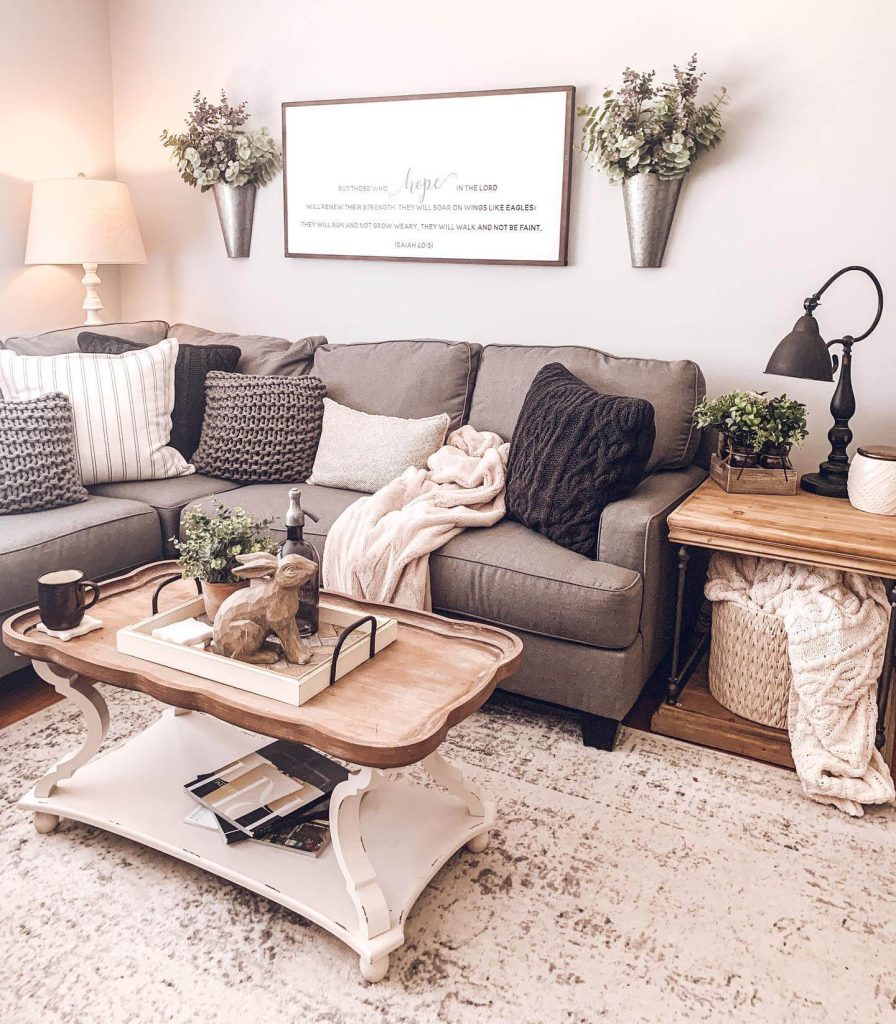 2. Charming Country Vibes with Cozy Textures
