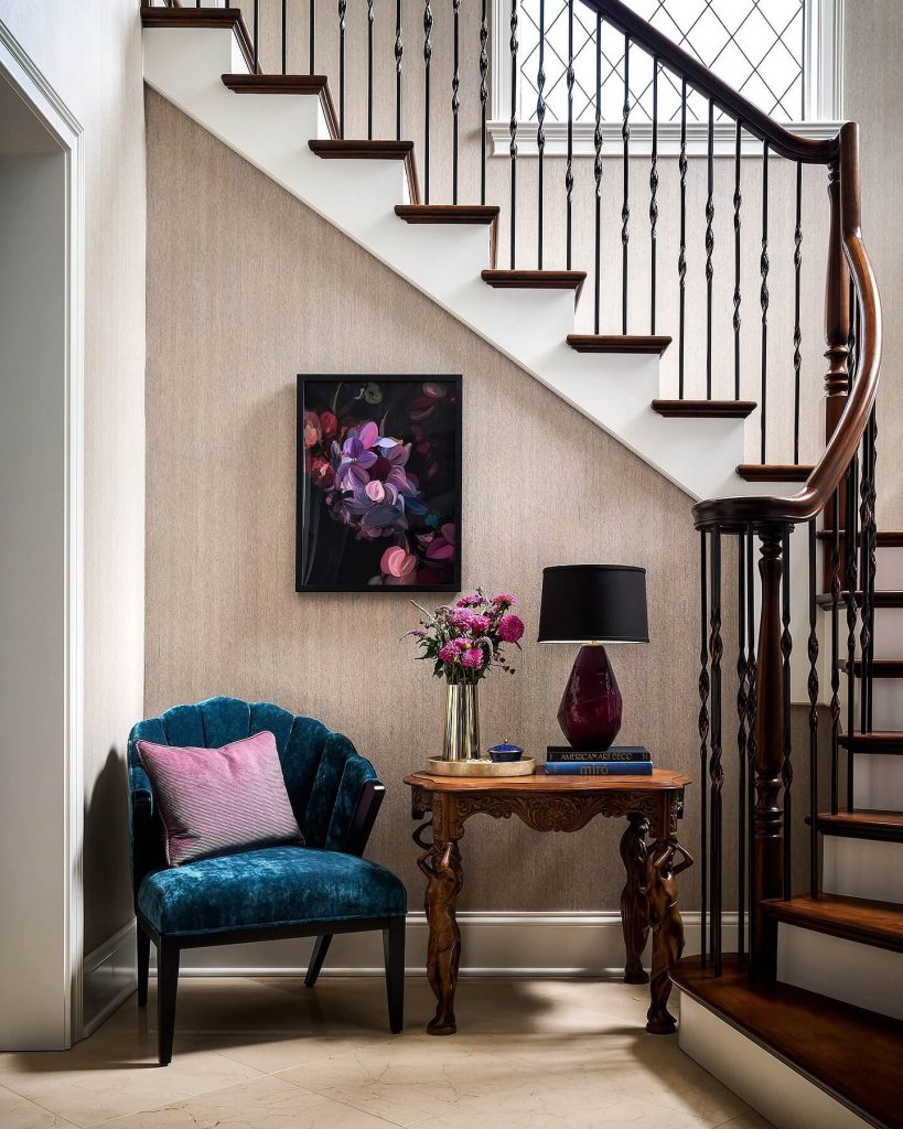 20. Carve Out a Cozy Reading Nook Beneath the Stairs