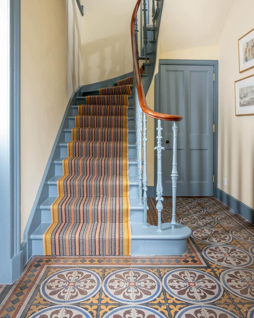 22. Classic Neutral Stripes with Polished Refinement