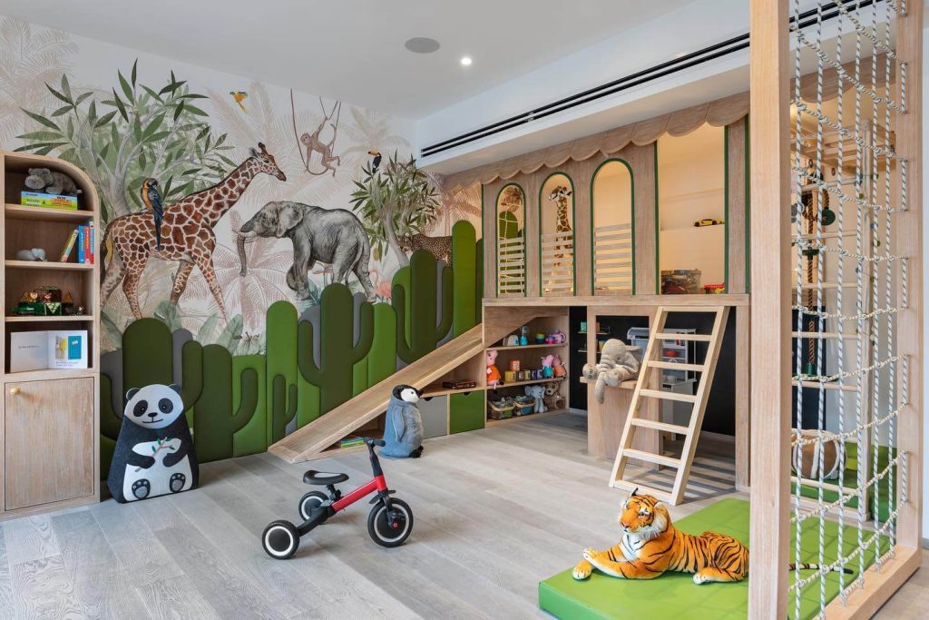 27. An Indoor Jungle Playground for Big Dreamers