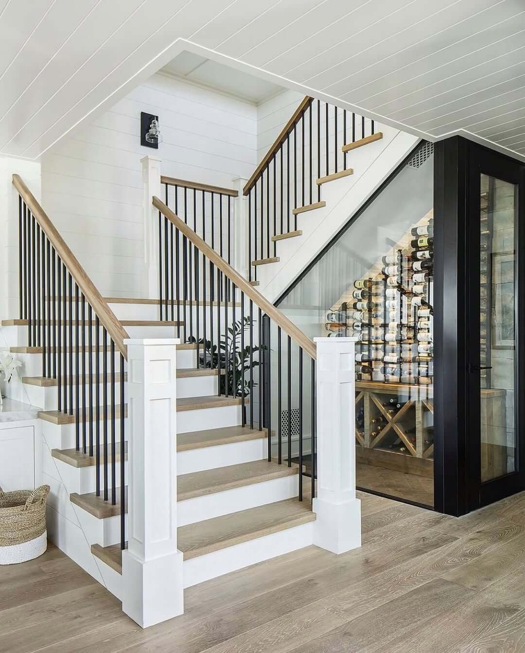 Stunning Shiplap Staircase Ideas That Elevate Any Home Interior