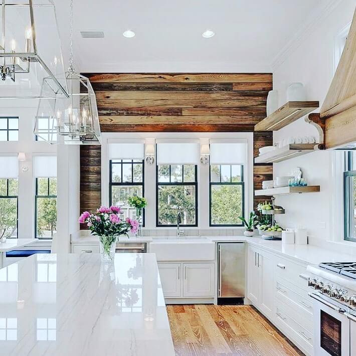 14. Use Reclaimed Wood Walls to Add Instant Texture