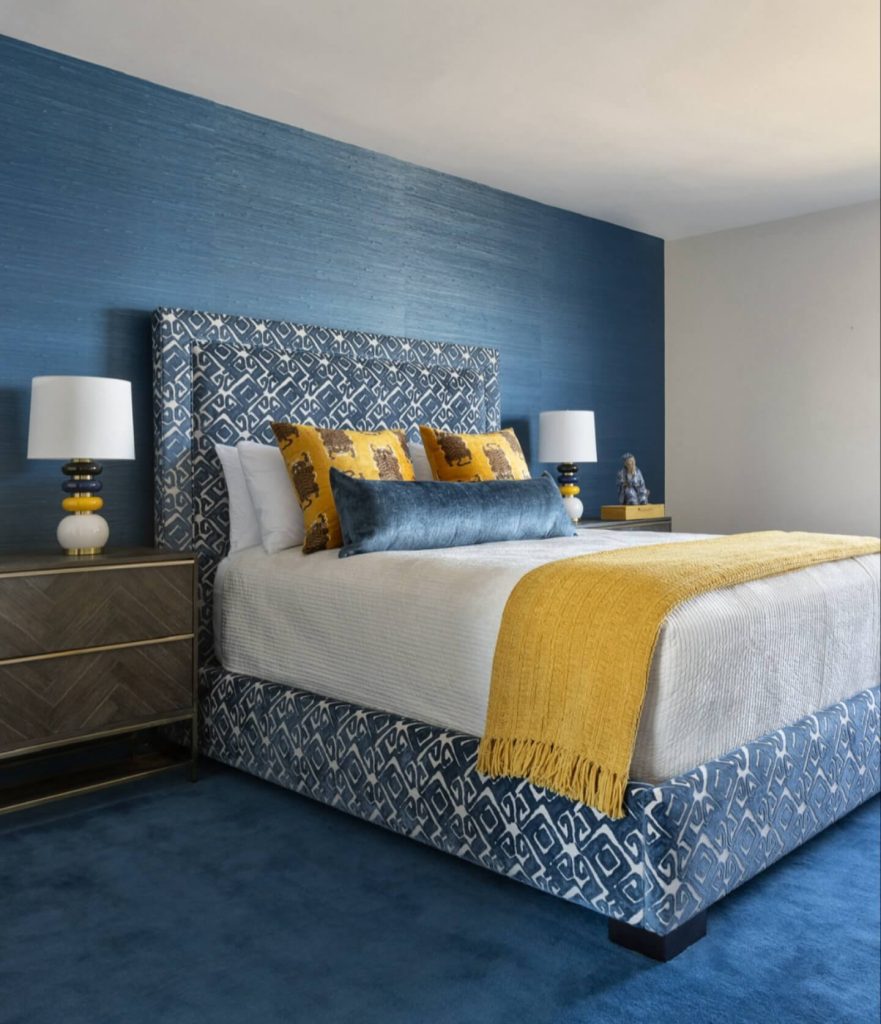 32. Patterned Upholstery and Sunshine Contrast