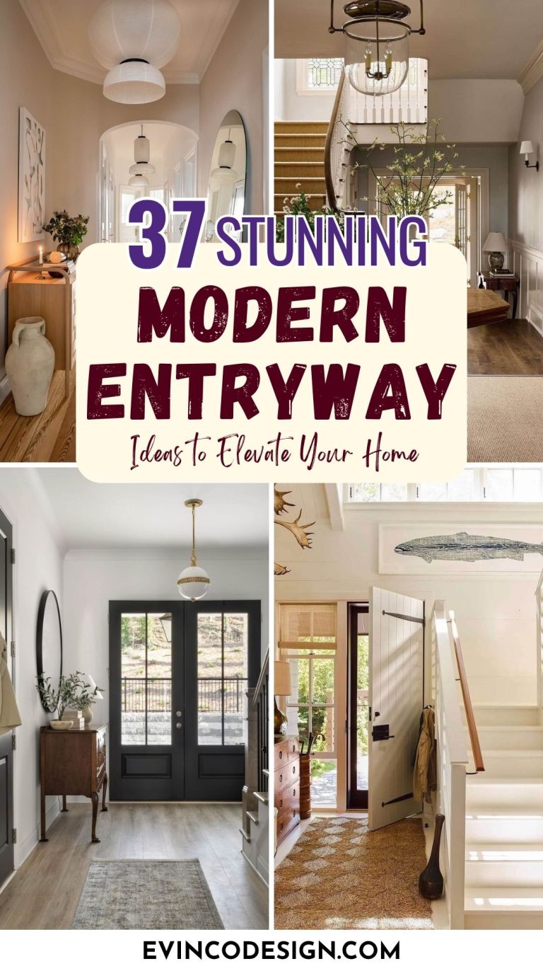 How to Maximize Your Space with Modern Entryway Ideas