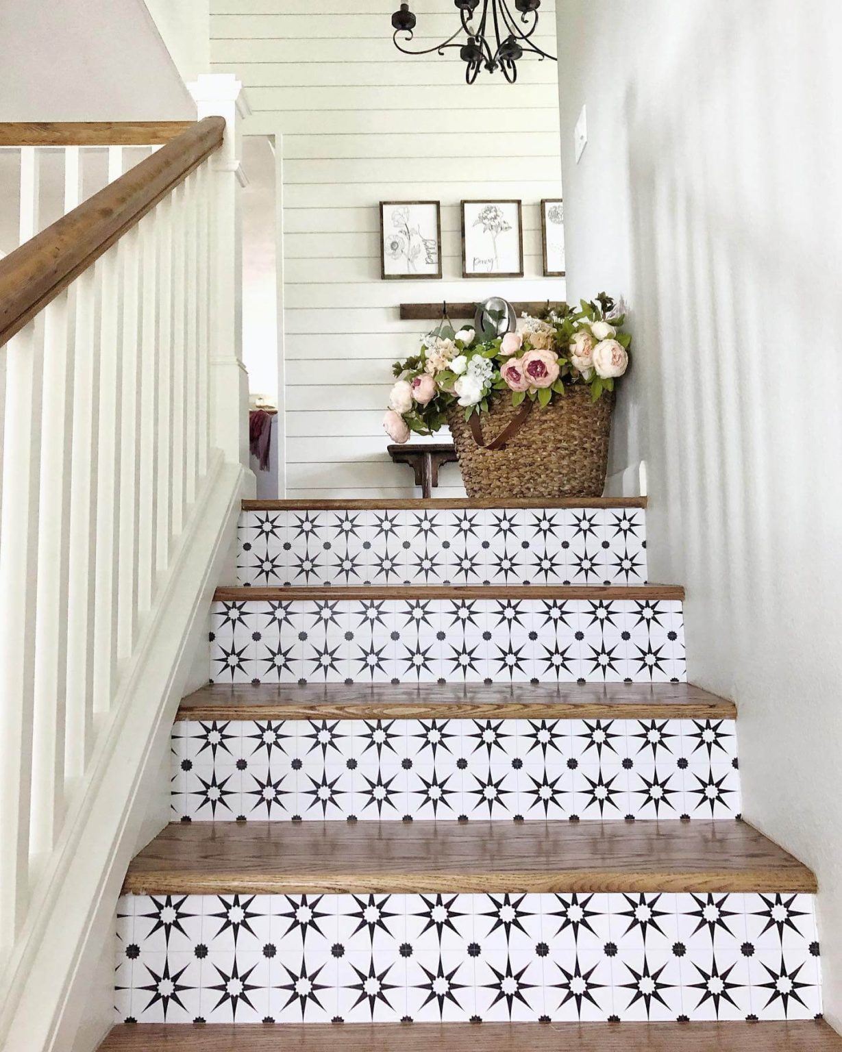 Stair Riser Ideas That Will Instantly Elevate Your Home’s Style ...