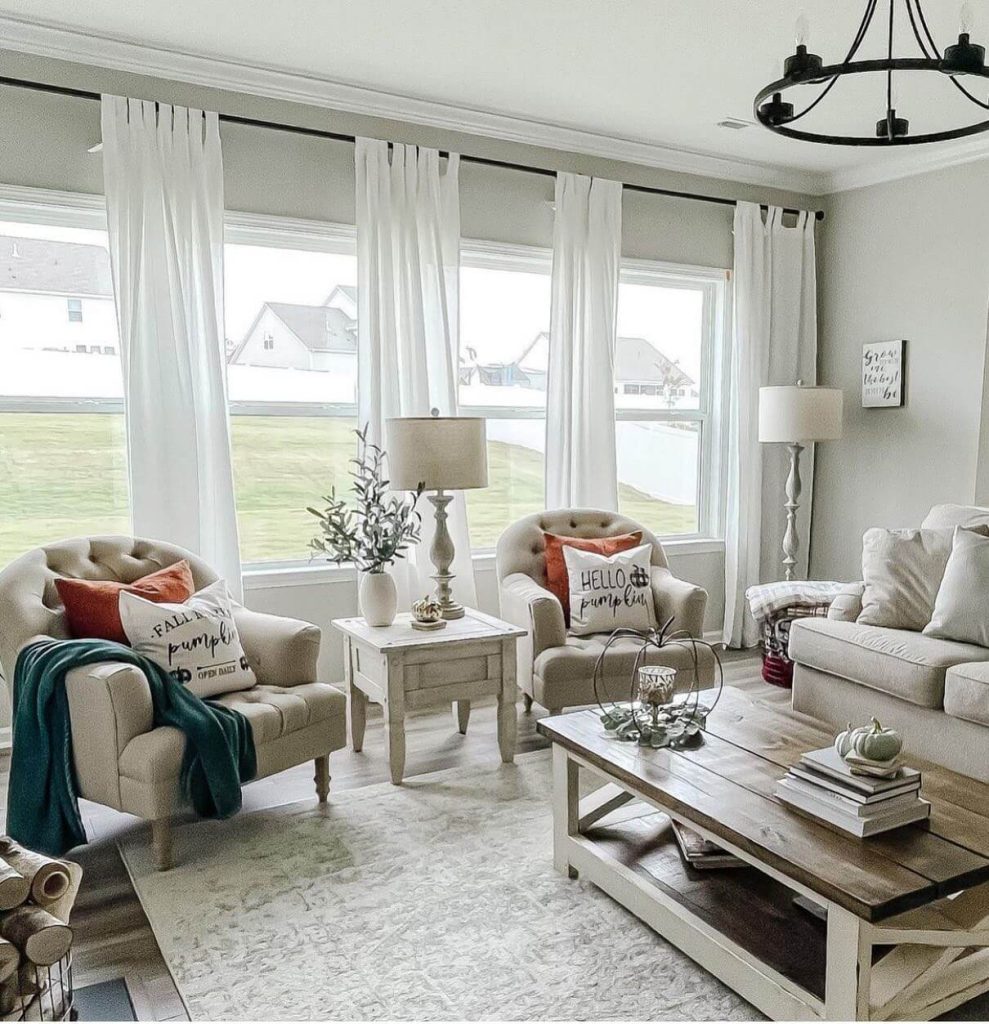 5. Fall-Inspired Minimalism with a Rustic Edge