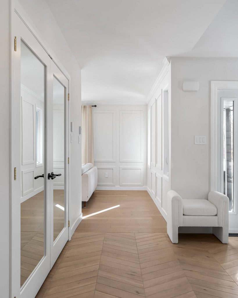 7. Minimalist Paneling for a Clean, Luxe Look