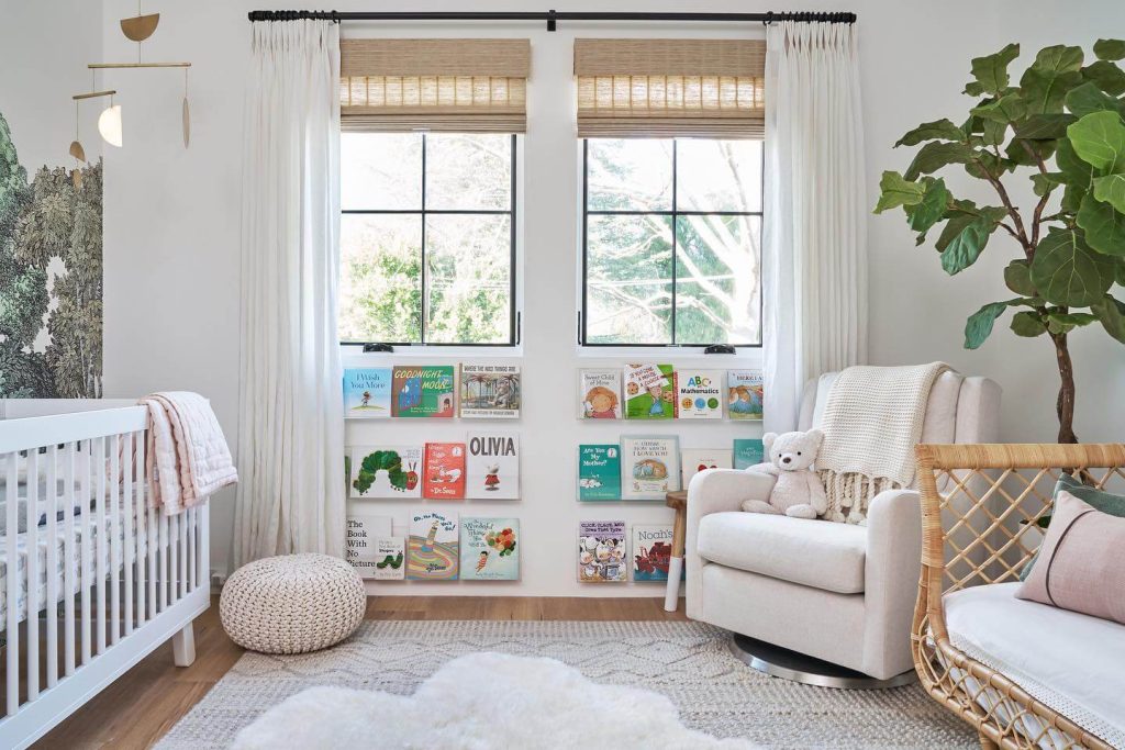 7. A Reading Nook to Spark Little Imaginations