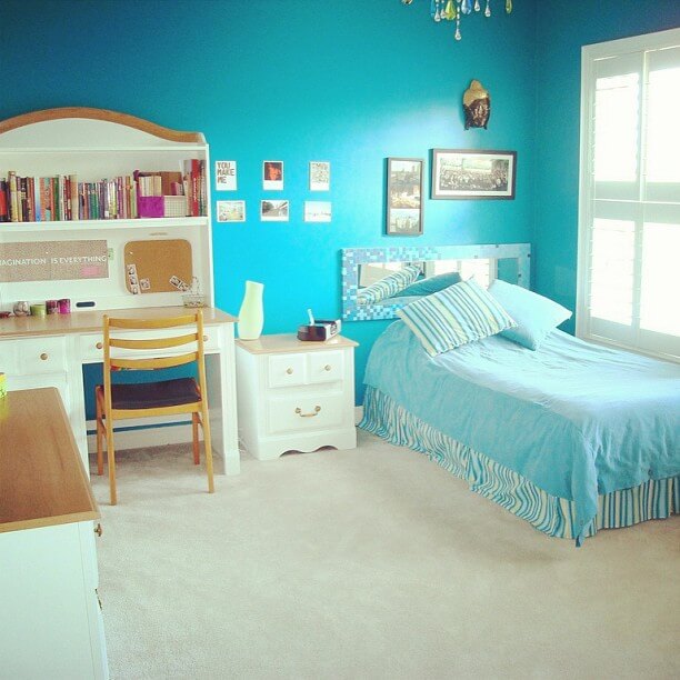 8. Bright and Bold in Turquoise
