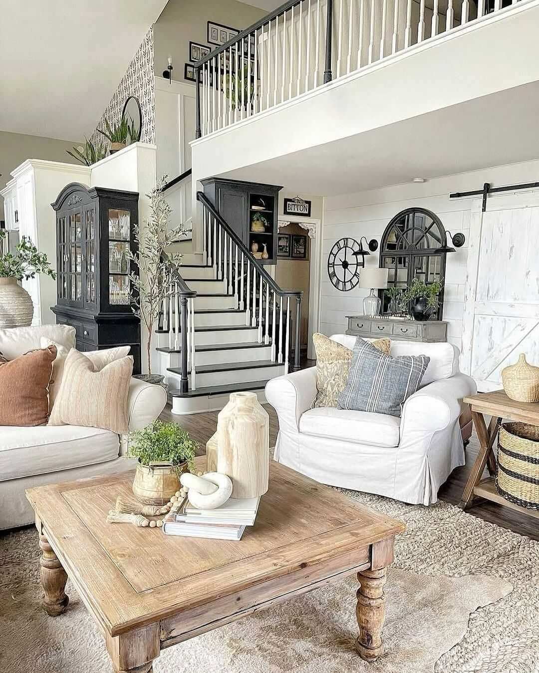 Picture Idea: Farmhouse Living Room Ideas To Create A Warm And Inviting