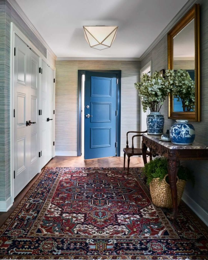 8. Moody Textures Meet Traditional Accents