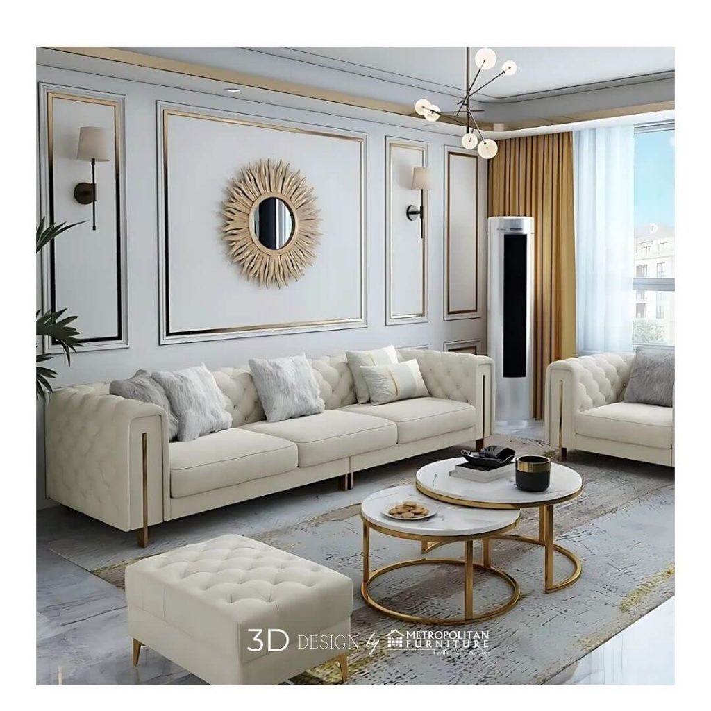 8. Parisian-Inspired Neoclassical Chic