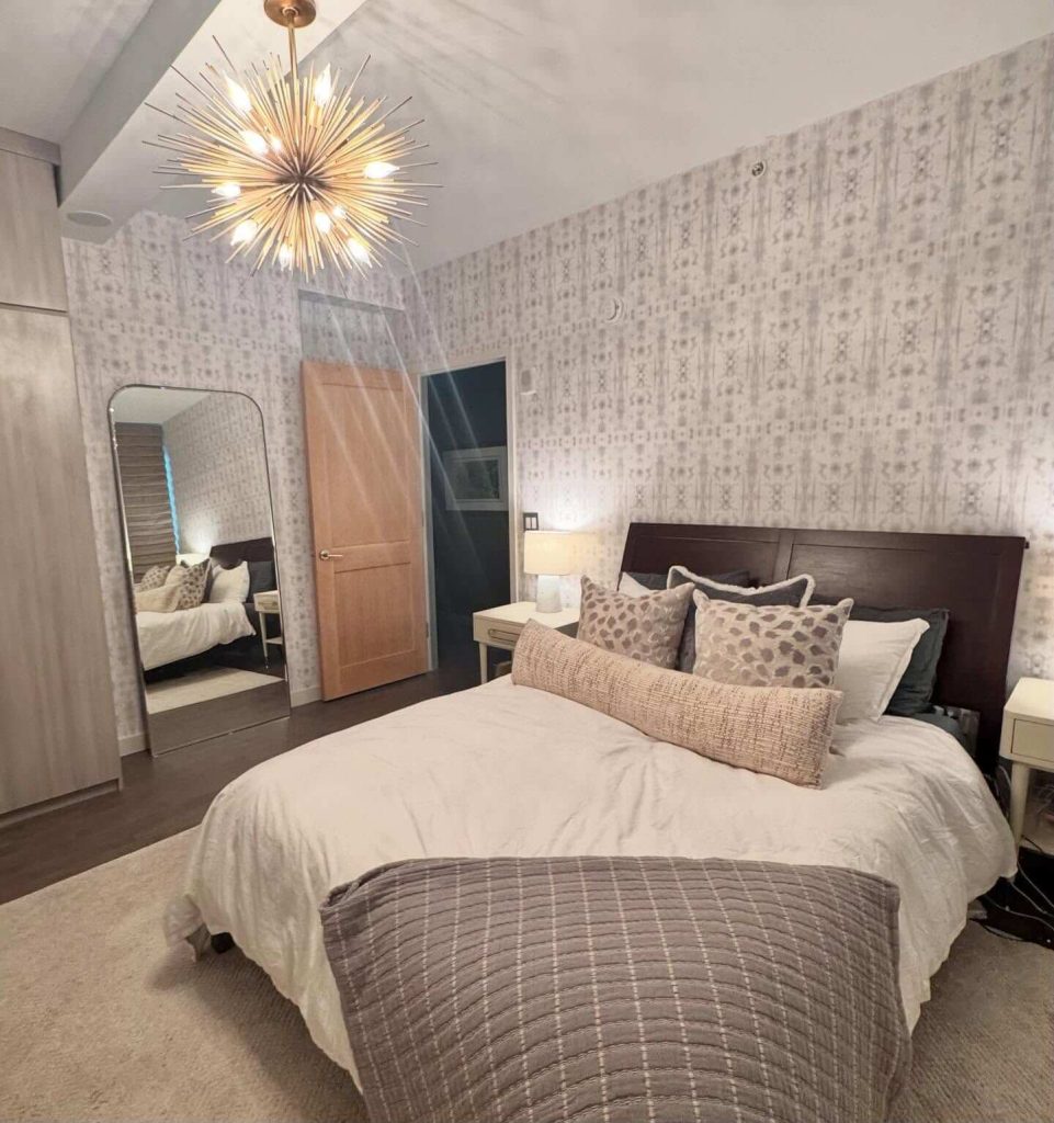 9. Bring Mid-Century Modern Energy with Subtle Curves