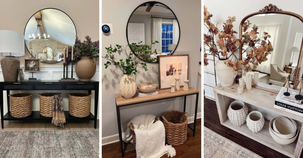 Console Table Decor Ideas That Instantly Elevate Any Space