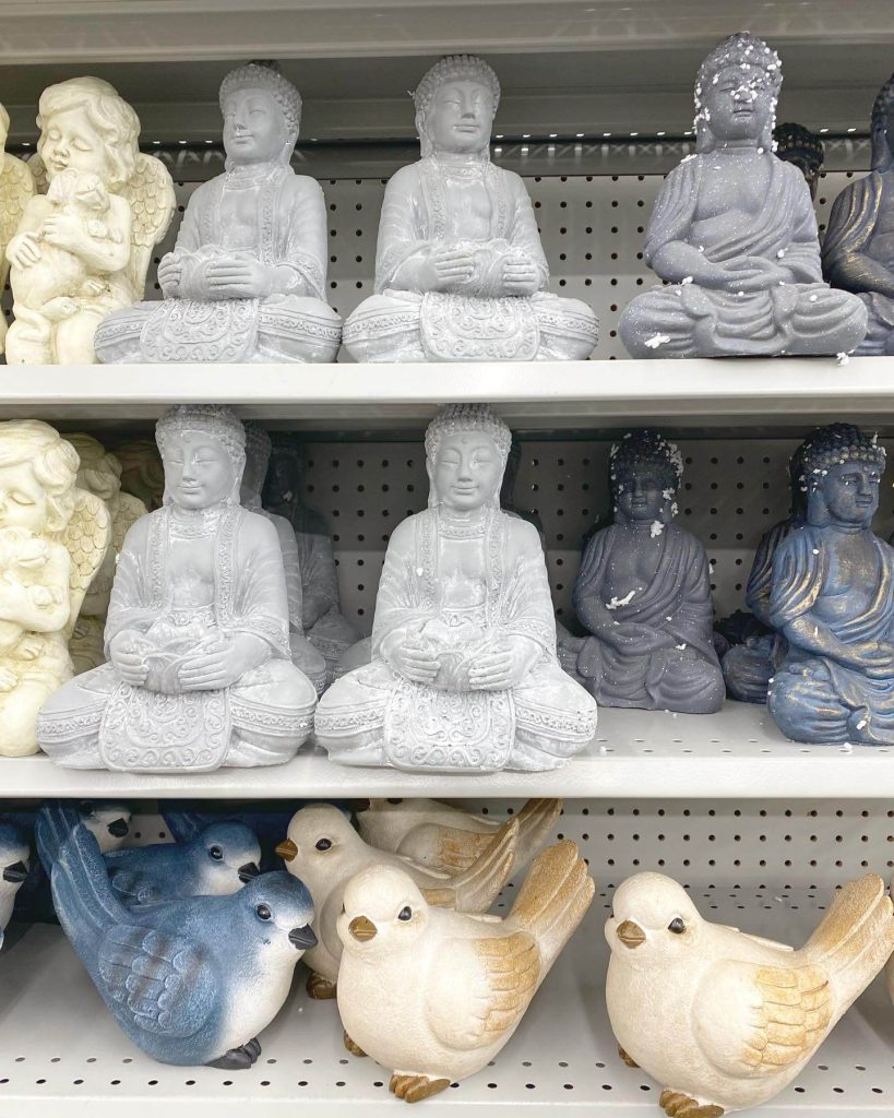 1. Tranquil Touch with Budget-Friendly Garden Statues