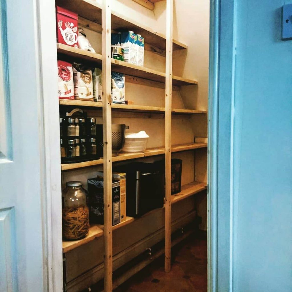 1. Opt for Budget-Friendly DIY Wooden Shelves