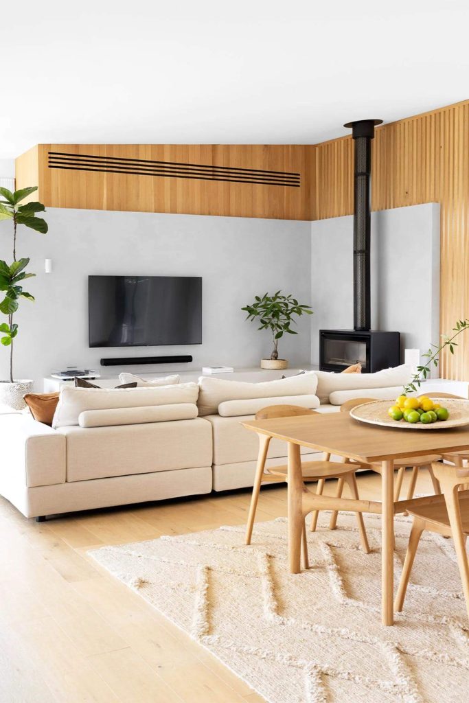 1. Japandi Interior Ideas Minimalist Living Room