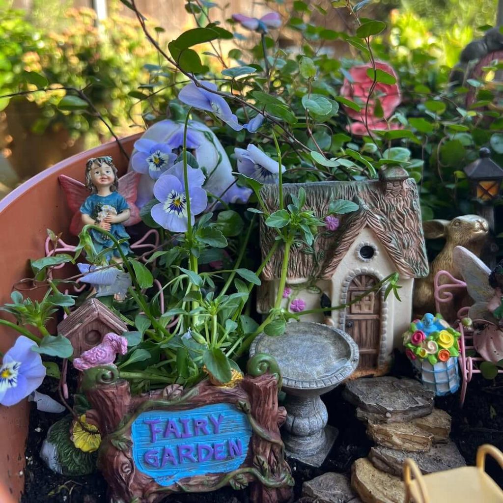 10. Floral Paradise Fairy Pot