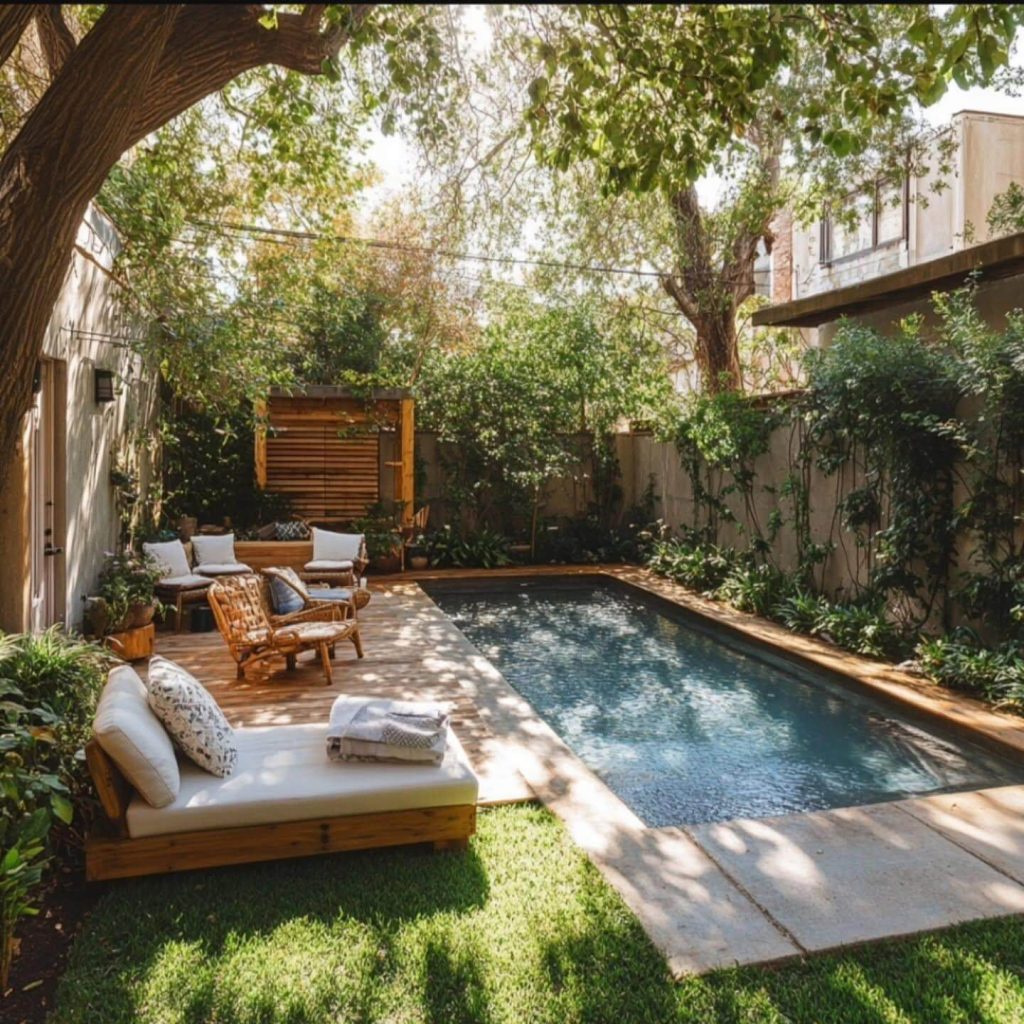 10. Create a Private Poolside Sanctuary