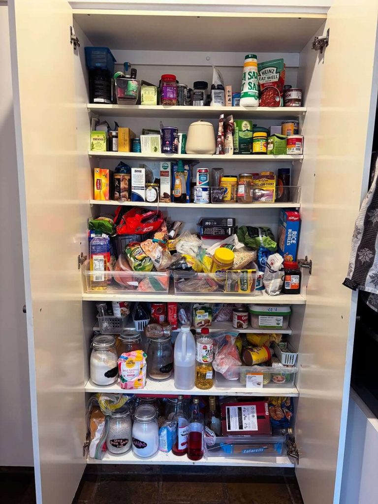 10. Declutter with a Pantry Reset and Container Consolidation