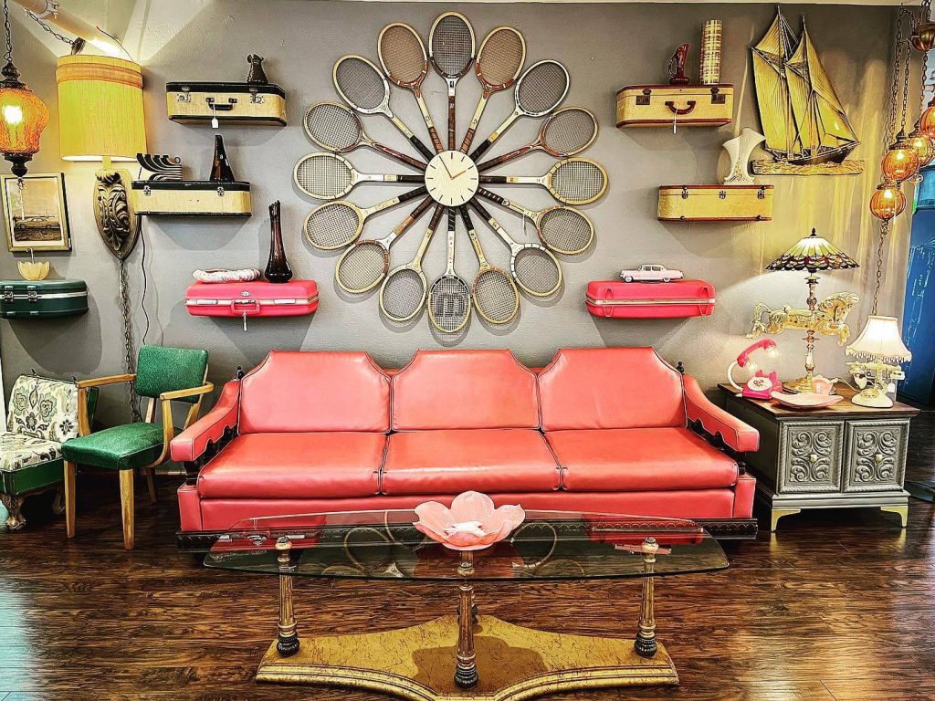 12. Whimsical Wall Art and Vintage Maximalism