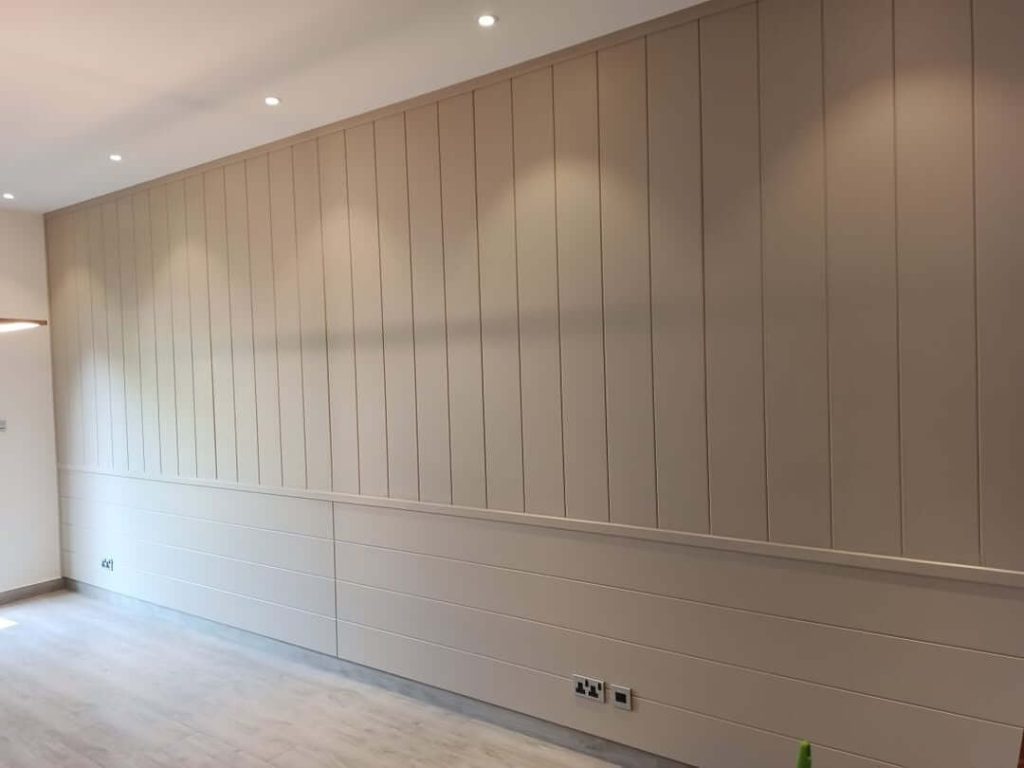 13. Half-Wall Paneling for Subtle Visual Structure