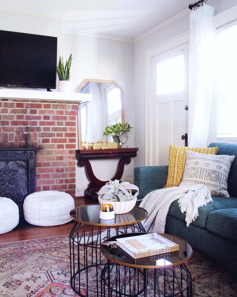 13. Blend Vintage Charm with Compact Modern Touches
