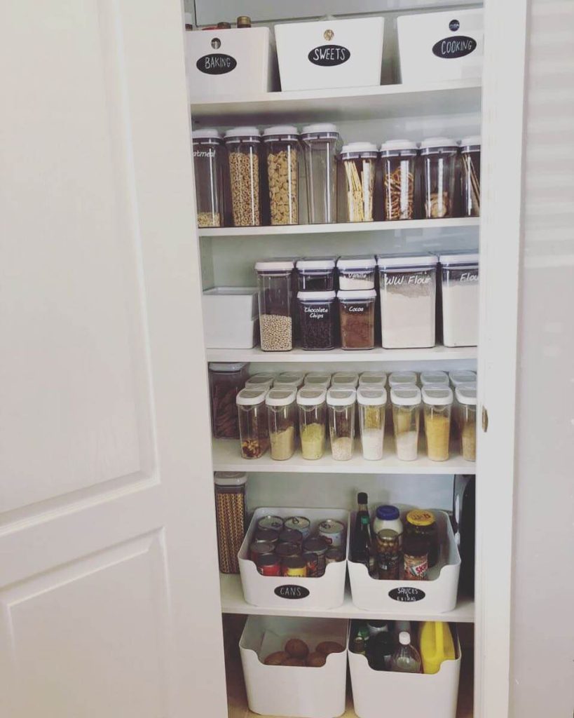 14. Simple Labels + Clear Containers = Maximum Efficiency