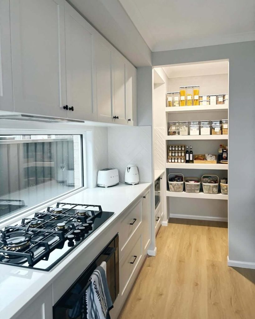17. Design a Seamless Kitchen-to-Pantry Flow