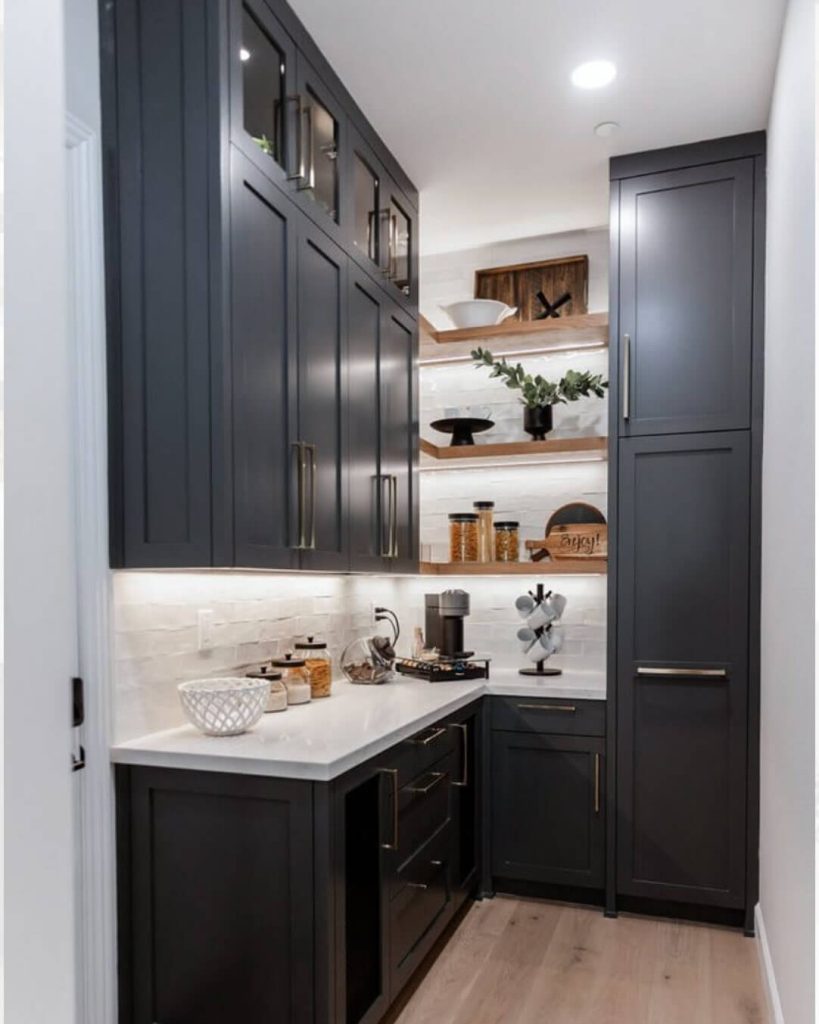 17. Compact and Luxe with High Contrast Drama