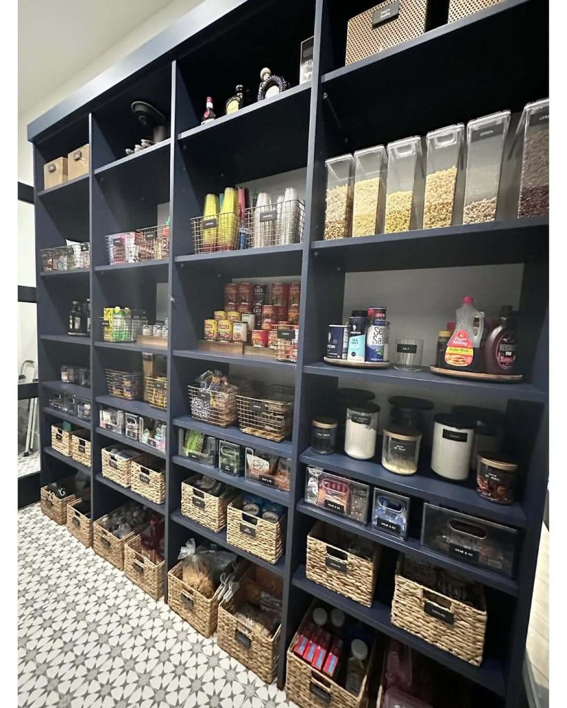 18. Go Vertical with Floor-to-Ceiling Pantry Storage