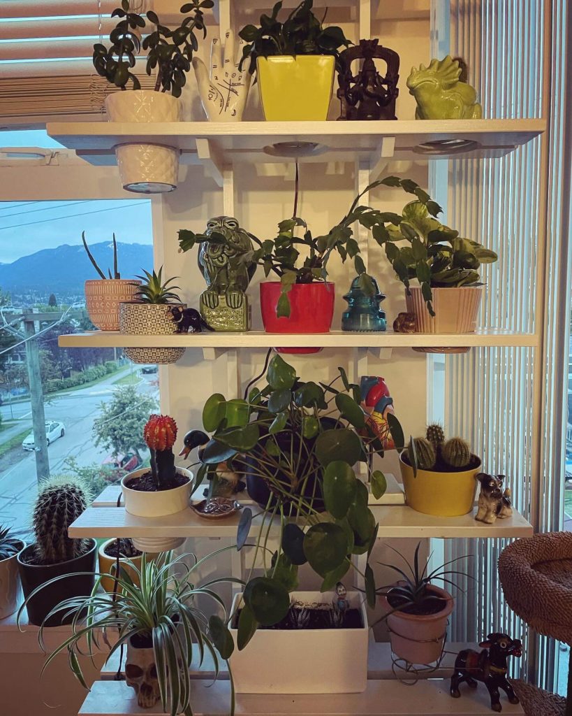 18. Bright Window Shelf with Playful Accents