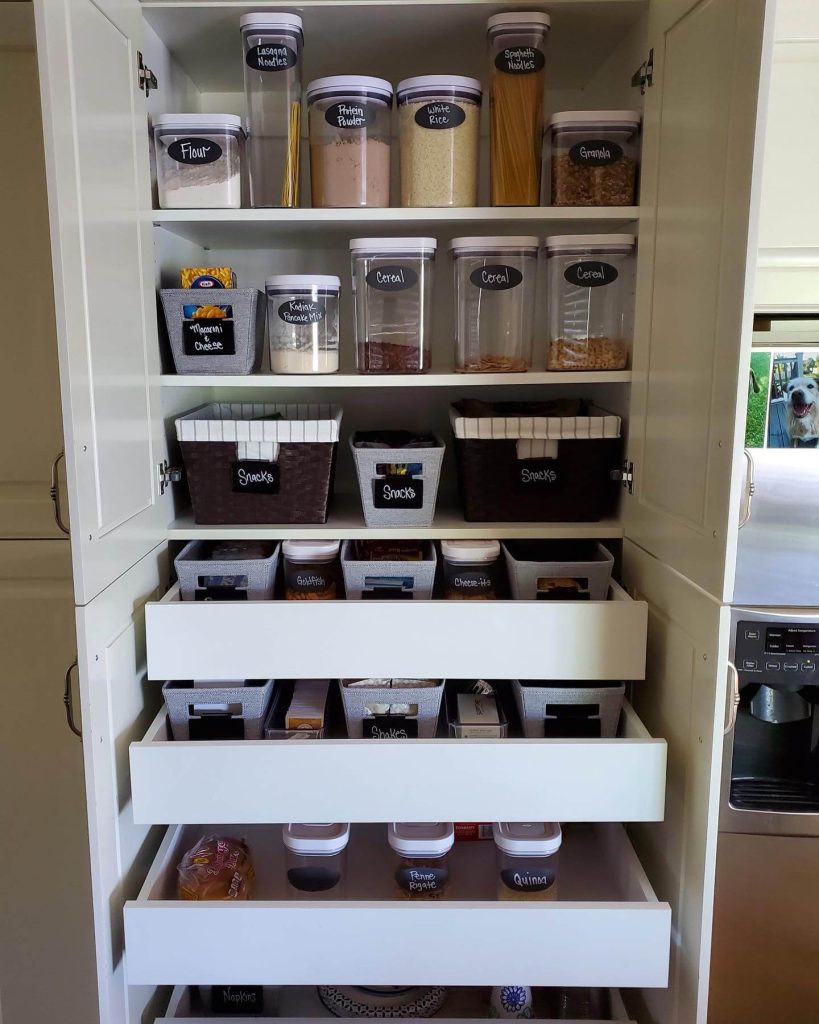 19. Mix Baskets and Drawers for Custom Organization